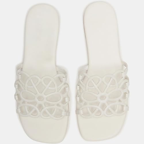 Flat Sandals For Women Slides Open Toe Slippers Summer Sandals Dressy Slides For Women Casual Vacation Beach Comfortable Braided Backless2