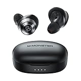 Bluetooth Kopfhörer, Monster Kabellose Kopfhörer in Ear Ohrhörer, Eingebaute Mikrofone für klare Anrufe, USB-C-Schnellladung, 24 Std Spielzeit Einzel, Doppelmodus für iPhone/Android