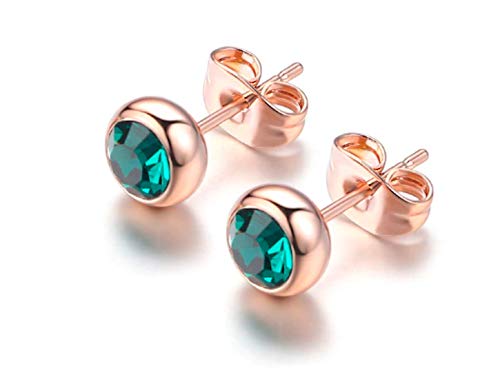 Image of Nilu's Collection Daily Use, Light Weight Cubic Zircon Stud Earrings| Perfect for baby girls, office goers