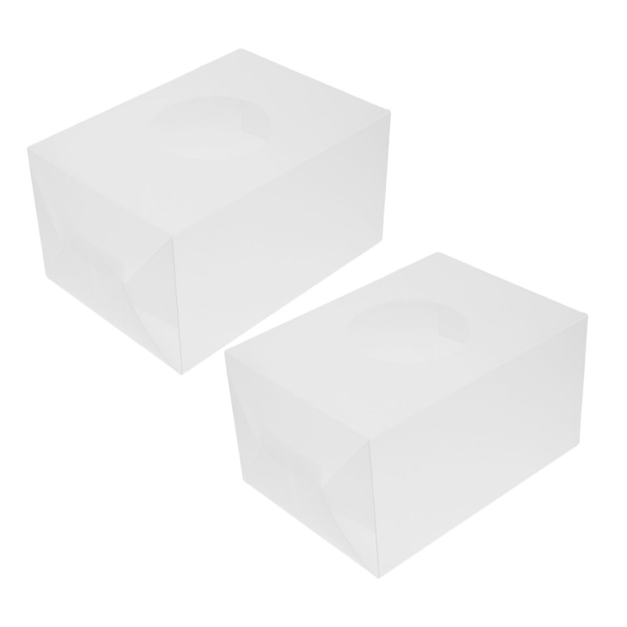 FUNOMOCYA 2pcs Transparent Raffle Box Versatile Card Holder for Weddings Fundraising and Special Occasions Capacity for Cards Envelopes Suggestions and Donations