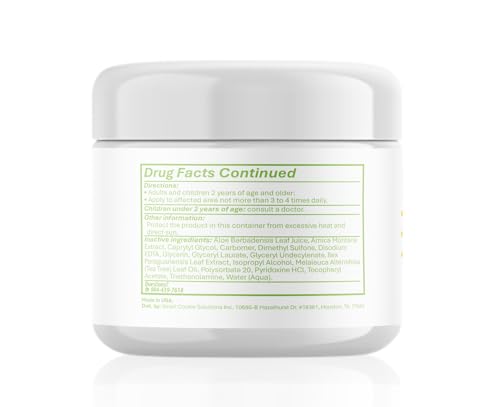 GoutandYou Therapeutic Gout Relief Cream with Arnica Extract, Ilex Leaf Extract, Aloe Vera and Tea Tree Oil
