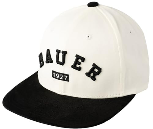 Bauer Suede czapka z daszkiem Egret Senior do hokeja na lodzie i hokeja na lodzie