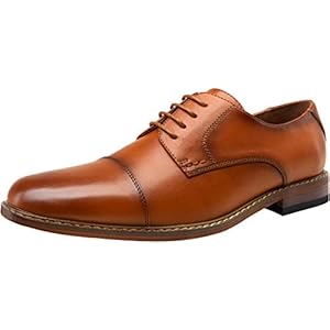 Vostey Men’s Dress Shoes Oxford Shoes Formal Dress Shoes for Men Business Derby Shoes