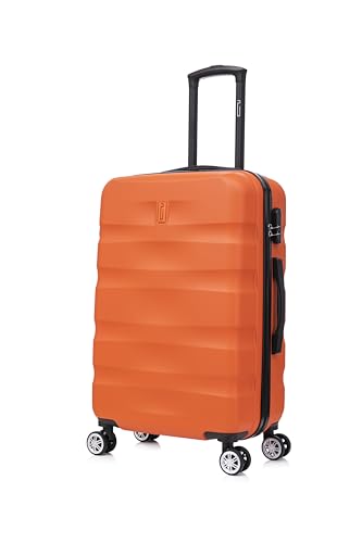 CELIMS - Maleta Mediana | Maleta Mediana 4 Ruedas | Maleta de Viaje 20kg | Naranja CELIMS - Maleta Mediana | Maleta Mediana 4 Ruedas | Maleta de Viaje 20kg | Naranja