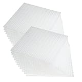ALEGI 24 Pcs Aquarium Fish Tank Divider Plastic Egg Crate Aquarium Filter Bottom Tray Grid Isolation Board Partition Net Pane Separator (L 24pcs)