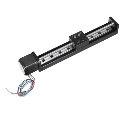 Plataforma de guía lineal eléctrica de 150 mm con motor Nema11 y paso de 1 mm tipo T