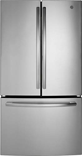 GE GNE27JYMFS 36' French Door Refrigerator with 27 cu. ft. Total Capacity Energy Star LED Lighting...