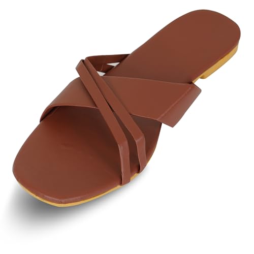 Image of IndieStide Heel Casual Flip Flops Slippers For Girls Women, Comfortable cushioned Chappals