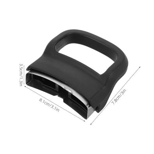 Beaupretty 2 piezas asas resistentes al calor y agarres laterales de baquelita para olla, vaporera, olla a presión, reemplazo antideslizante para ollas y sartenes miniatura 2
