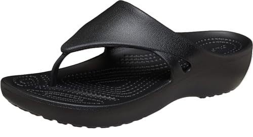 Crocs,Mujer,Kadee Wedge Flip,Negro,41 42