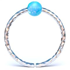 Light Blue Opal Silver