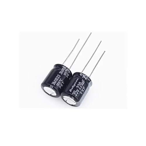 Condensateur en aluminium haute fréquence 35V 220uF à faible impédance