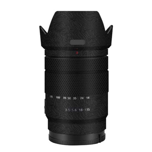 Éviter les rayures sur l'objectif Sony E 18-135mm avec ce film de protection noir brillant