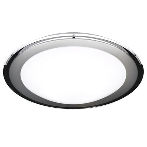 Plafón LED - Plafón regulable de 60W con mando a distancia, 2700K/4000K/6500K, 6680lm, atenuación continua, luz uniforme, medidas 527x103mm.