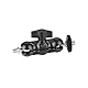 CAMVATE Universal Magic Arm mit 1/4 -20 Gewinde (Schwarz, 2 Stück)