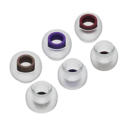 6 PCS/3 Pairs KZ ZS10 PRO Ear Bud Rubber Tips and CCZ DC01 Pro Gaming Earbuds, Professional IEM for Gaming