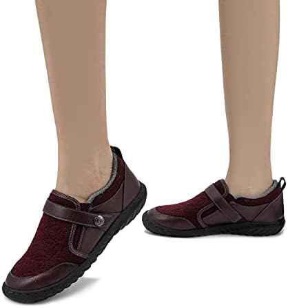 JBU by Jambu Women's Tide Oxford Flat, Wine, 8.5 | Image 6