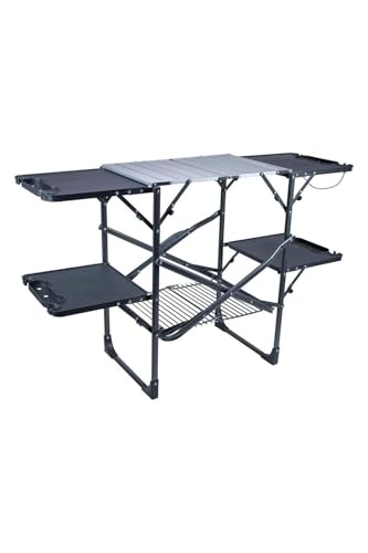 GCI OUTDOOR Slim-Fold Cook Station | Portable Folding Kitchen Table