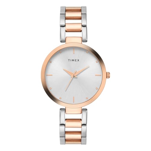 Image of TIMEX Analog Watch for Woman with Round Dial & Water Resistant Women's Wrist Watches