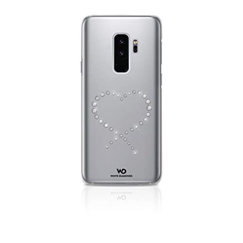 Elizabeth Taylor White Diamonds Eternity Coque pour Samsung Galaxy S9 Plus, Transparent Cover