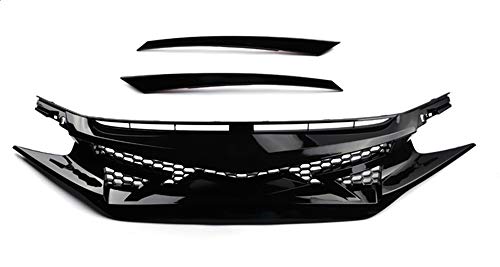 Calandre Civic pour remplacer une grille supérieure de pare-chocs cassée