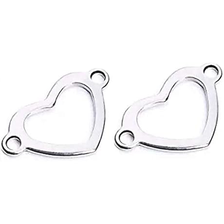 Elegant Heart Charms for Exquisite Jewelry Creations