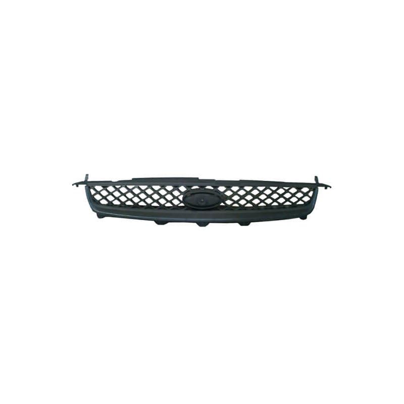 Grille de calandre avant grise compatible avec Ford Fiesta MK5 phase 2 2005-2008