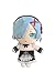 SETHOUS Re Zero Rem Peluche Anime Plushie Peluche Bambola per Bambini 20 cm