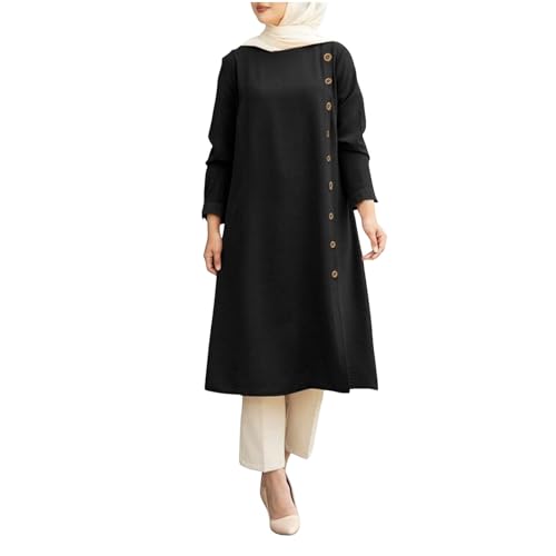 Abaya à manches longues pour femme vêtement moderne Dubaï robe chic de loisirs