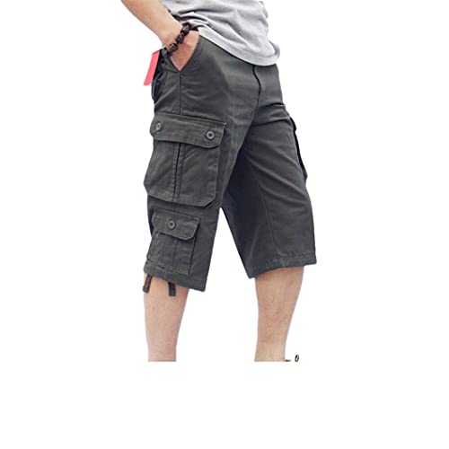 Short cargo décontracté multi-poches homme coton léger respirant Disimlarl