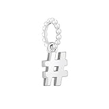  Chamilia Abalorio Plata 925 Hashtag Bead 2010 – 3715
