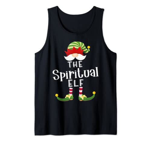 Spiritual Elf Gnomos Elfos Navidad Camiseta sin Mangas