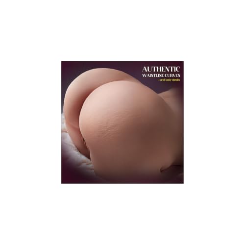 Image of 7LB Sex Doll Torso Pocket Pussy, Big Butt Male Sex Toy Masturbator | 3D Lifelike Textured Vaginal & Anal Tunnels, Dual Entry for Solo Play, Soft TPE Male Sex Toy, Easy Clean & Discreet Packaging