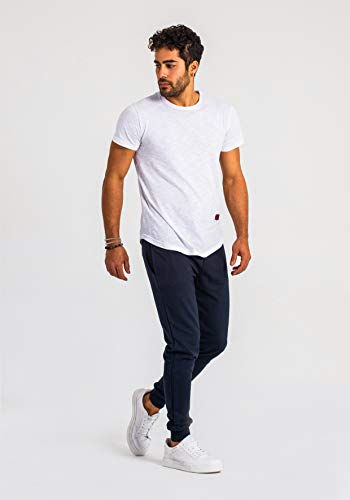 Björn Swensen Joggingbroek voor heren, katoen, joggingbroek, lange sportbroek, vrijetijdsbroek, trainingsbroek, jongens, jogger, slim fit - Image 4