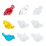 arricraft 10 moldes de resina de silicona para pájaros 3D, joyería DIY manualidades