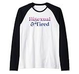 Photo Gallery bisessuale e stanco lgbtqia estetica retro bi pride bandiera maglia con maniche raglan Photo Gallery bisessuale e stanco lgbtqia estetica retro bi pride bandiera maglia con maniche raglan