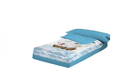 Montse Interiors Saco Nórdico Niños Piratas Tacto Pétalo (Tresor, Cama de 90)