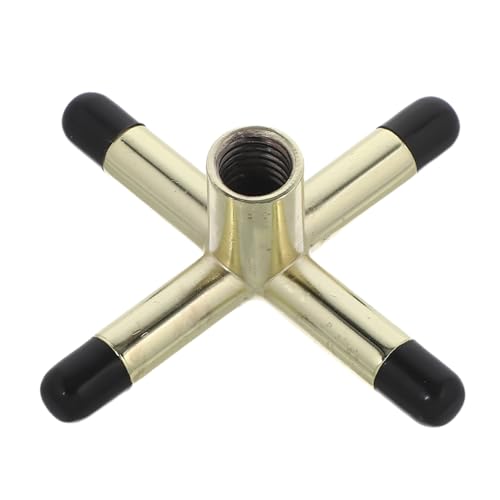 SUPVOX Cross Shaped Stick Holder Durable Pool Storage Rack with Non Damaging Base for Billiard Table and Game Use Accessory for Billiard Players