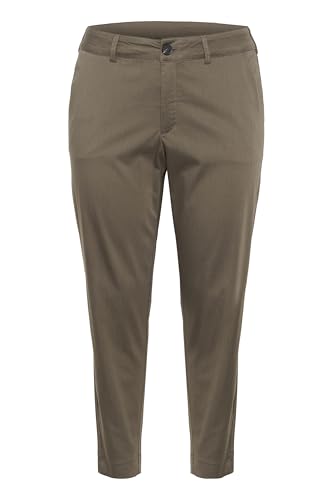 Chino court grande taille femme coupe slim chic Kaffe Curve