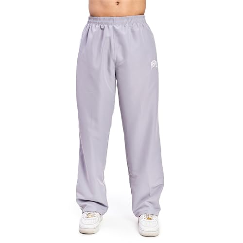 Image of HYPD Urban Track Pants for Men | Dry Fit Mesh Gym Wear | Zippered Bottom, Back Pocket | Relaxed Fit Joggers for Sports, Workout, Running & Casual Wear