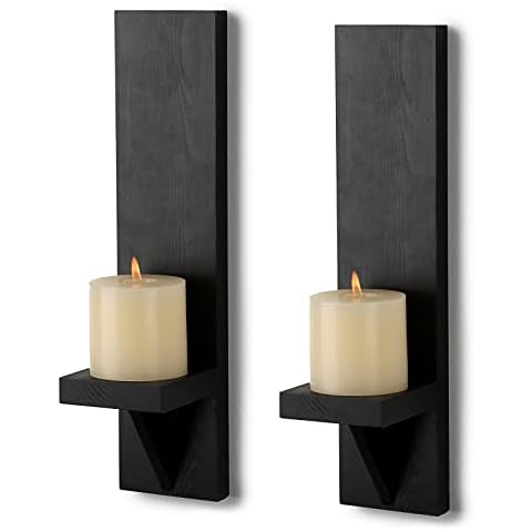 OwnMy Wooden Wall Candle Sconces Cover