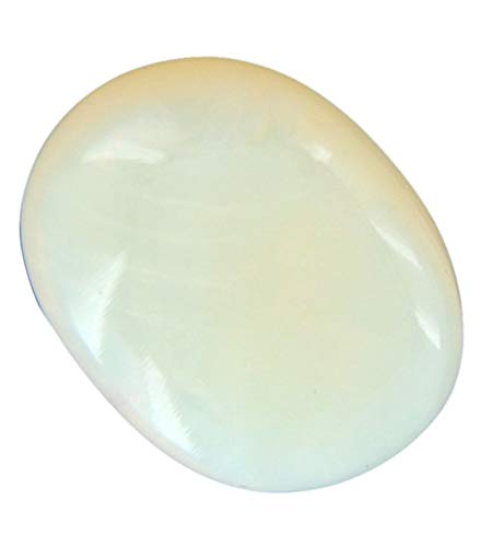 Arwacraft Piedra de ópalo blanco certificada por Ratti de 3 a 12,50, natural y original-B0C137HXMRNAMZ