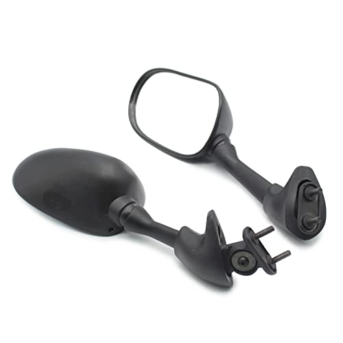 Espejos retrovisores para motocicleta YZF-R6S accesorios laterales de cristal negro