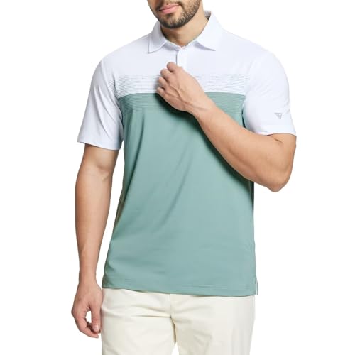 M MAELREG Chest Print Golf Polo