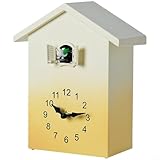 Charmante animation coucou : dispose d'un son « coucou » horaire et d'un oiseau ludique qui sort de la fenêtre, ajoutant une personnalité légère aux chambres, crèches ou salles de jeux.