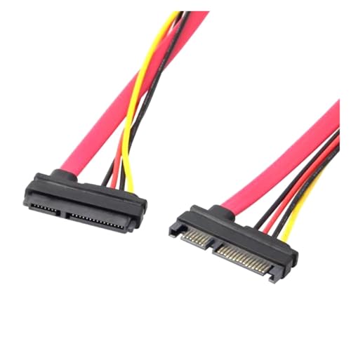 Cable Extensor SATA 22 Pin Macho a Hembra 30cm miniatura 2
