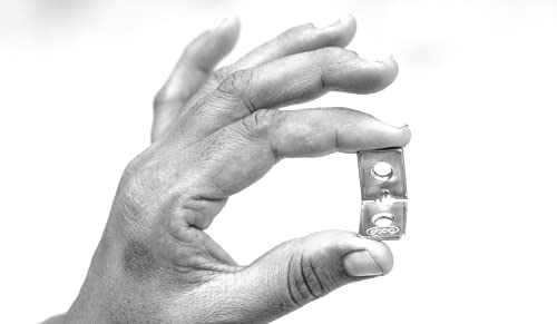 Ebco Aurora Right Angle Bracket for reinforcing Chairs/Tables, 20 X 20 mm - Pack of 10 Pieces