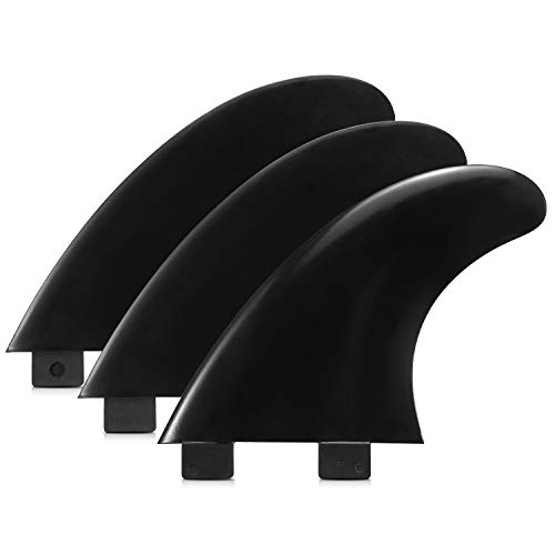 Anself 3 PCS Macio TPU Barbatanas de Barbatana de Prancha de Barbatanas Tir Barbatanas de Stand Up P