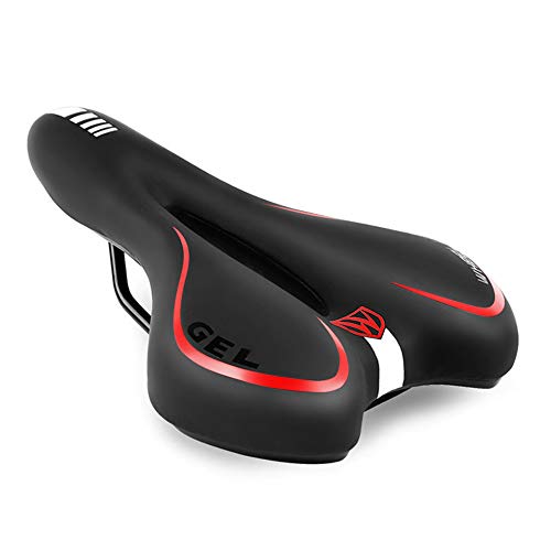 Andoer Selim de bicicleta almofada de assento de bicicleta confortável gel selim de bicicleta