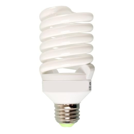 Agrobrite FLC26D 26-Watt Spiral Compact Fluorescent Grow Light Bulb (130W equivalent CFL), 6400K